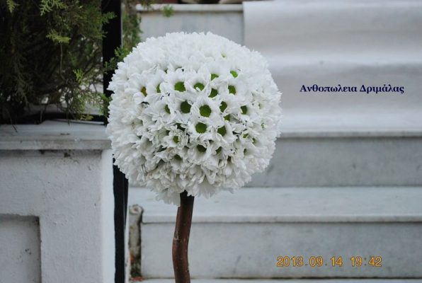 Στολισμός γάμου βασιλικός-bacard