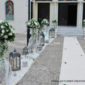 Chic στολισμός γάμου