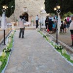 Στολισμός γάμου Καλοκαιρινος σε γραφικο ξωκλησι , διακόσμηση γάμου ,ιδέες γιά γάμο,Προσφορά στολισμός γάμου,γαμήλια διακόσμηση,γαμος