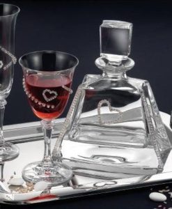 Σετ Γάμου Δίσκος – Καράφα