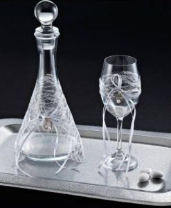 Είδη Γάμου Δίσκοι – Καράφες – Ποτήρια