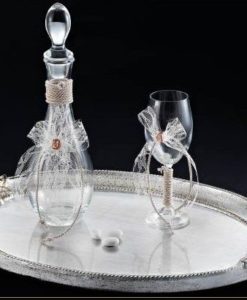 Είδη Γάμου Δίσκοι – Καράφες γάμου – Ποτήρια γάμου