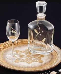 Σετ Γάμου Δίσκος - Καράφα