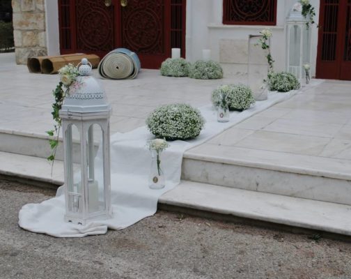 Στολισμός γάμου στον Άγιο Δημήτριο Ψυχικού