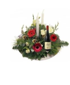 Χριστουγεννιάτικες γιορτινές συνθέσεις