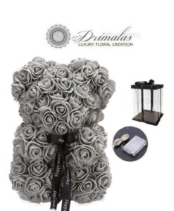 αρκουδακι απο τριανταφυλλα - Λούτρινα Αρκουδάκια