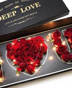 Forever roses skroutz,gift,window,wood,luxurybouquet,rose