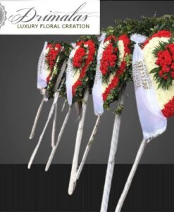 Στεφάνι κηδείας - Άνθη Φυτά