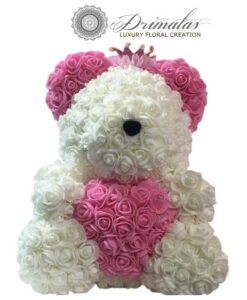 Αρκουδάκια απο Τριαντάφυλλα ,Rose Bear,online ανθοπωλείο