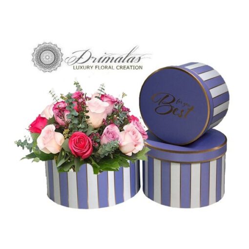 luxury τριανταφυλλα σε κουτια, roses σε κουτι, Αποστολή λουλουδιών στην Ελλάδα
