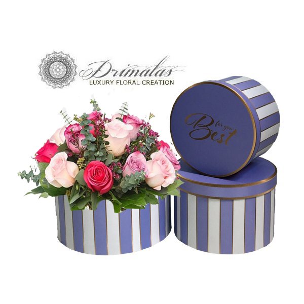luxury τριανταφυλλα σε κουτια, roses σε κουτι, Αποστολή λουλουδιών στην Ελλάδα