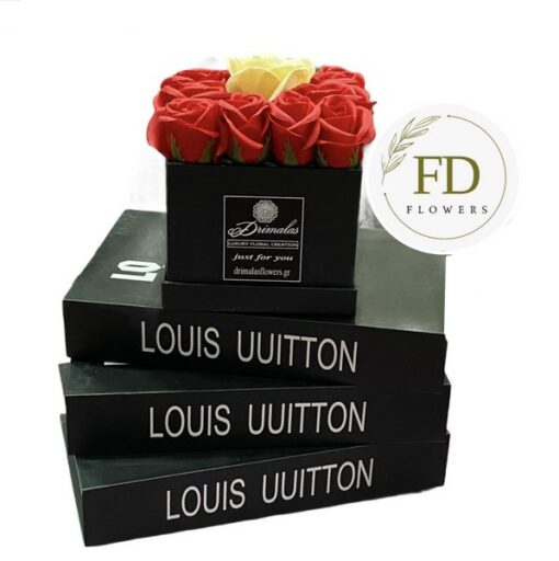 Flowers Rose Soap,Τριαντάφυλλα σε κουτί , Τριαντάφυλλα Που Διαρκούν