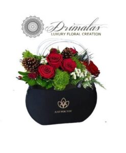 Λουλούδια σε Κουτί - Λουλούδια Χριστουγεννιάτικα, Μπουκέτα αποστολή στην Αθήνα