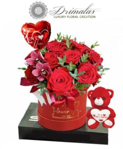 λουλούδια σε κουτιά,παράδοση λουλουδιών αυθημερόν στην Αθήνα,Κόκκινα Τριαντάφυλλα,άνθη φυτά,Ανθοσυνθέσεις & Ποτά,ανθοπωλεια αθηνα online