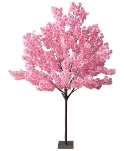 ΤΕΧΝΗΤΟ ΔΕΝΤΡΟ ΡΟΖ ΚΕΡΑΣΙΑ ΑΝΘΙΣΜΕΝΟ Y180cm